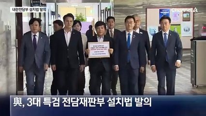 내란전담부 설치법 발의…사법부 독립 침해 논란