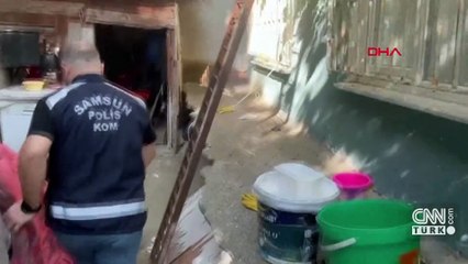 Define rüyası pahalıya patladı: Evlerinin altına 12 metrelik tünel kazan anne ile oğlu yakalandı