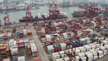 Commercio via container in calo negli Usa