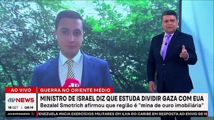 Ministro de Israel quer dividir Gaza com Estados Unidos