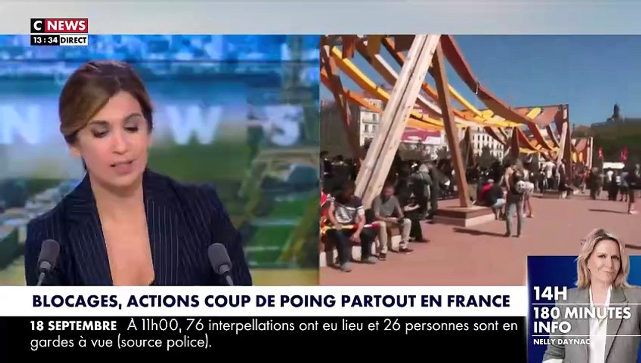 #18sept - Des journalistes de CNews ciblés et intimidés à Rennes et à Lyon: "On nous a identifiés et menacés pour que nous partions" - Regardez