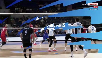 Le replay de France - Argentine (set 3) - Volley
