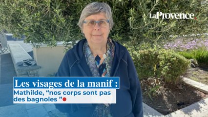 Les visages de la manif : Mathilde,“nos corps ne sont  pas des bagnoles”