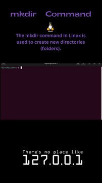 mkdir Command Linux #ubuntu #linux