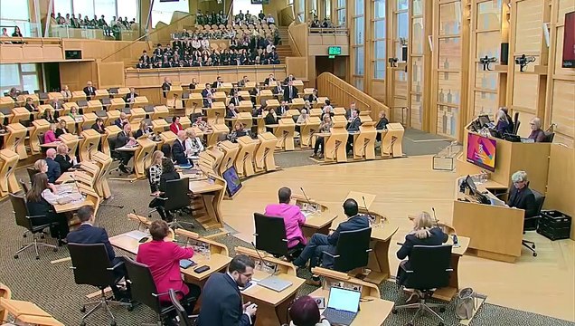 Douglas Ross point of order - Physically abused and verbally assaulted