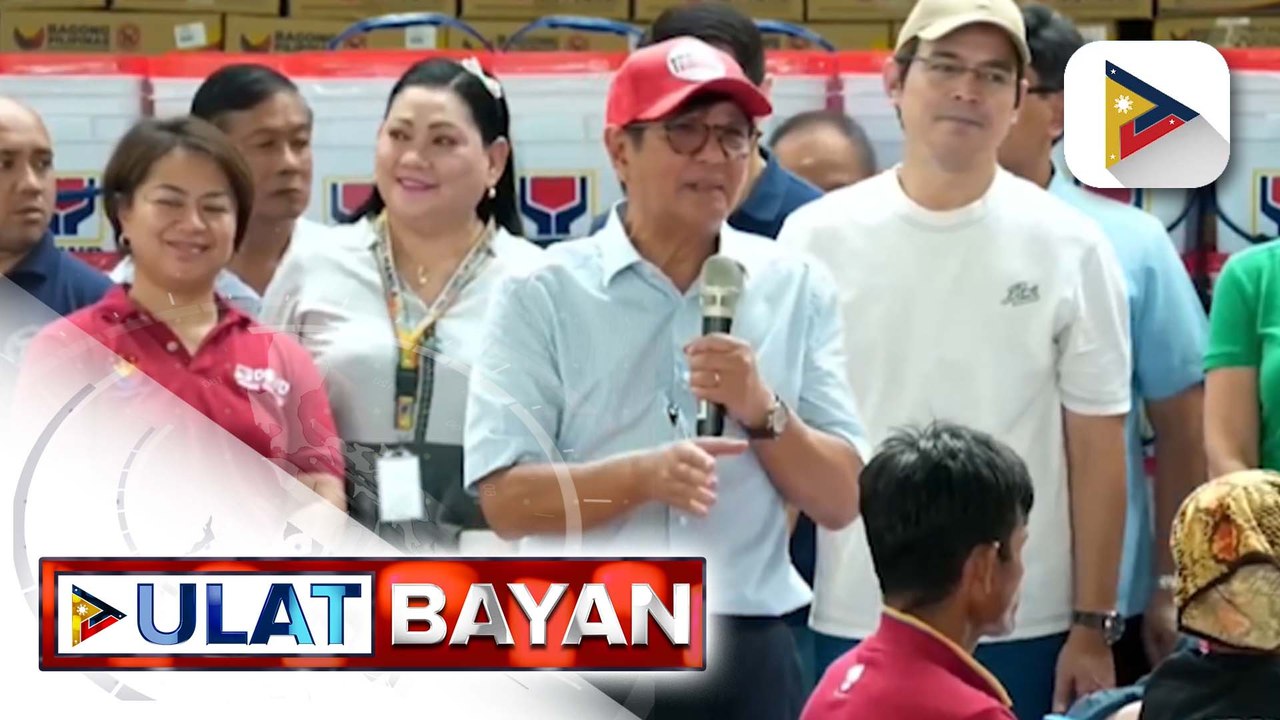 PBBM, binisita ang mga apektado ng sunog sa Tondo, Maynila; Pangulo, tiniyak ang patuloy na paghahatid ng tulong | ulat ni Cleizl Pardilla