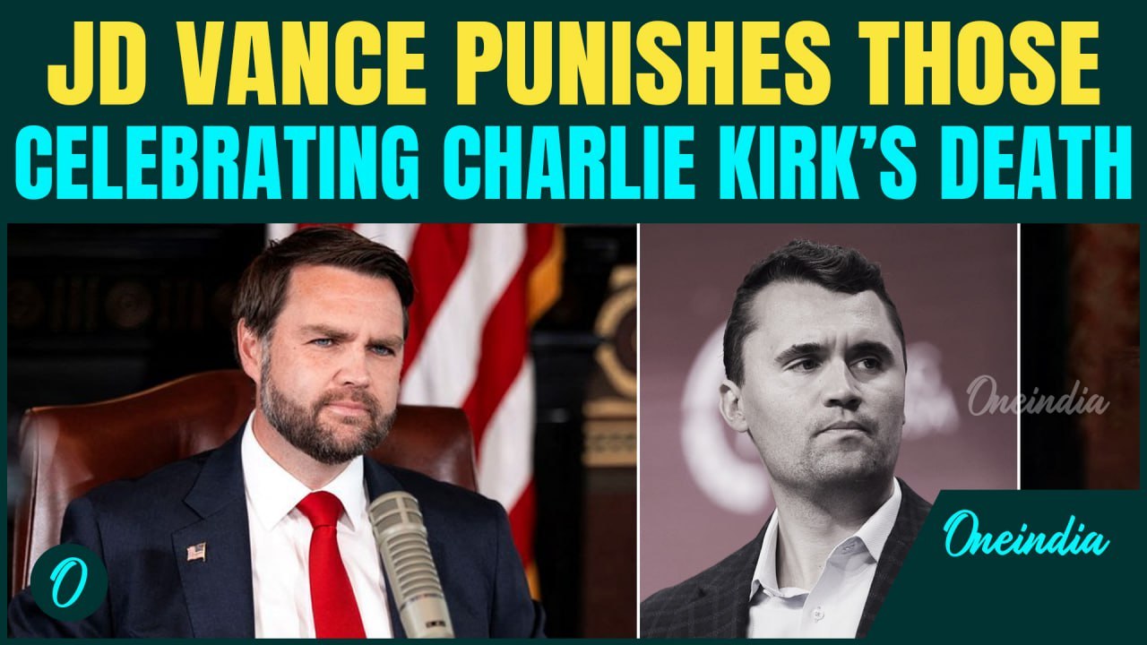 Charlie Kirk Assassination: JD Vance WARNS those celebrating the killing | ‘Harsh Punishment Awaits’