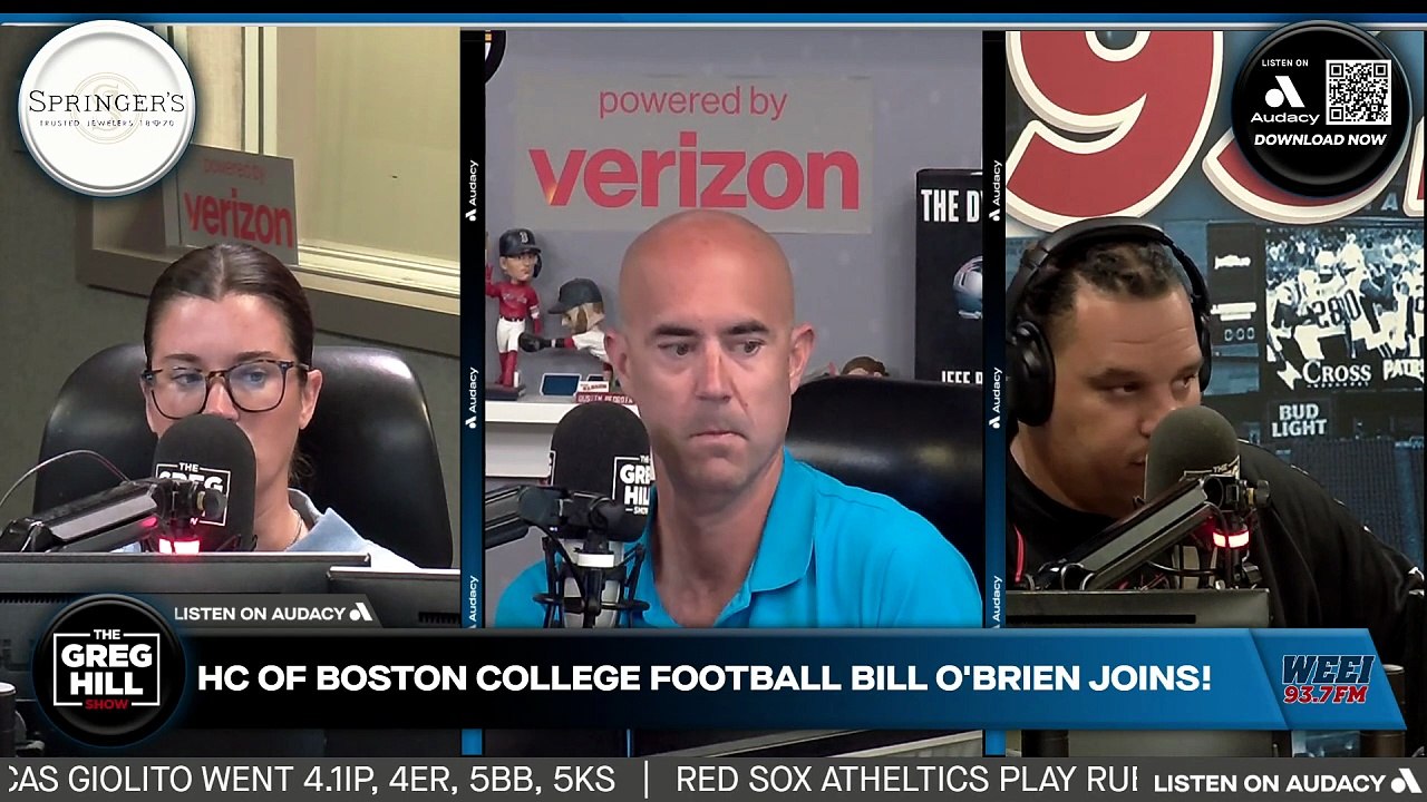 "How long should a top draft pick have (at the QB position) before you can make a judgement on them?" HC BC Football Bill O'Brien