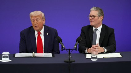 Trump praises "unbreakable bond" between UK and US