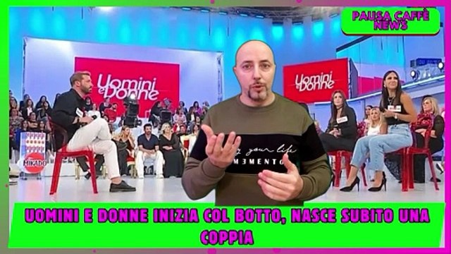 Uomini e Donne inizia col botto, nasce subito una coppia