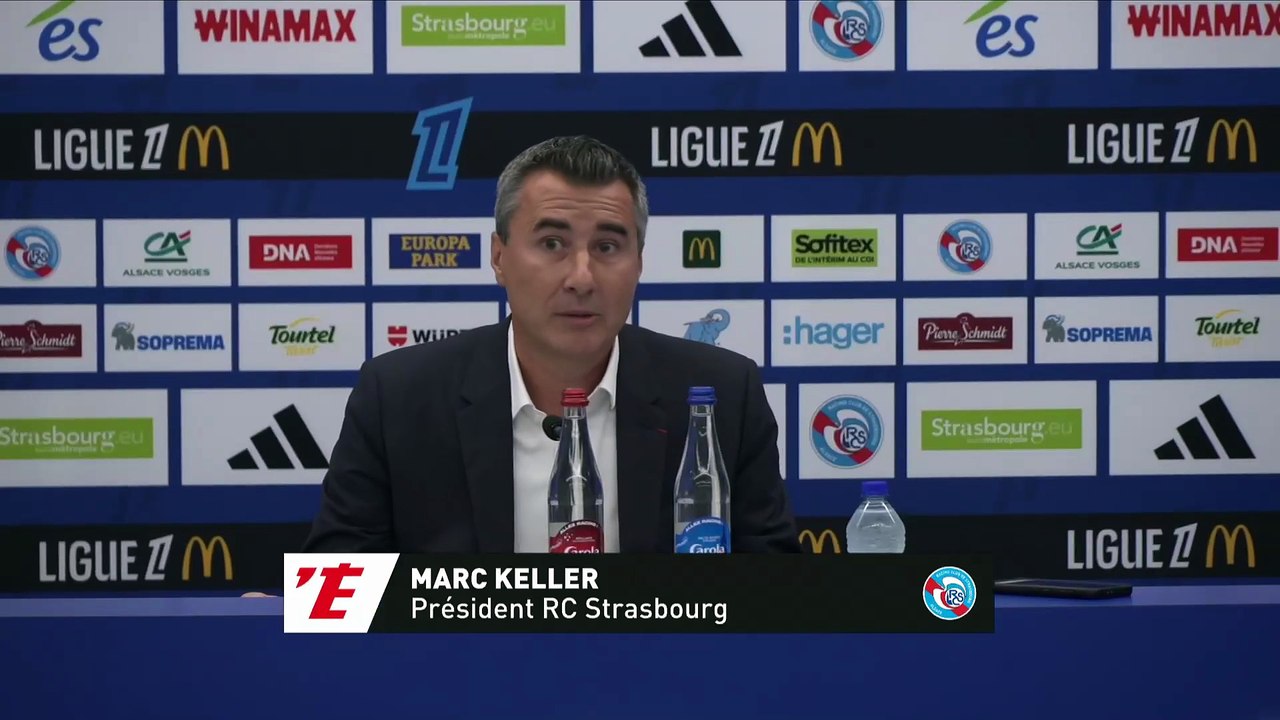 Marc Keller, président de Strasbourg : « Attaquer l'institution, le projet et notre capitaine, c'est inacceptable » - Foot - Ligue 1 - Strasbourg