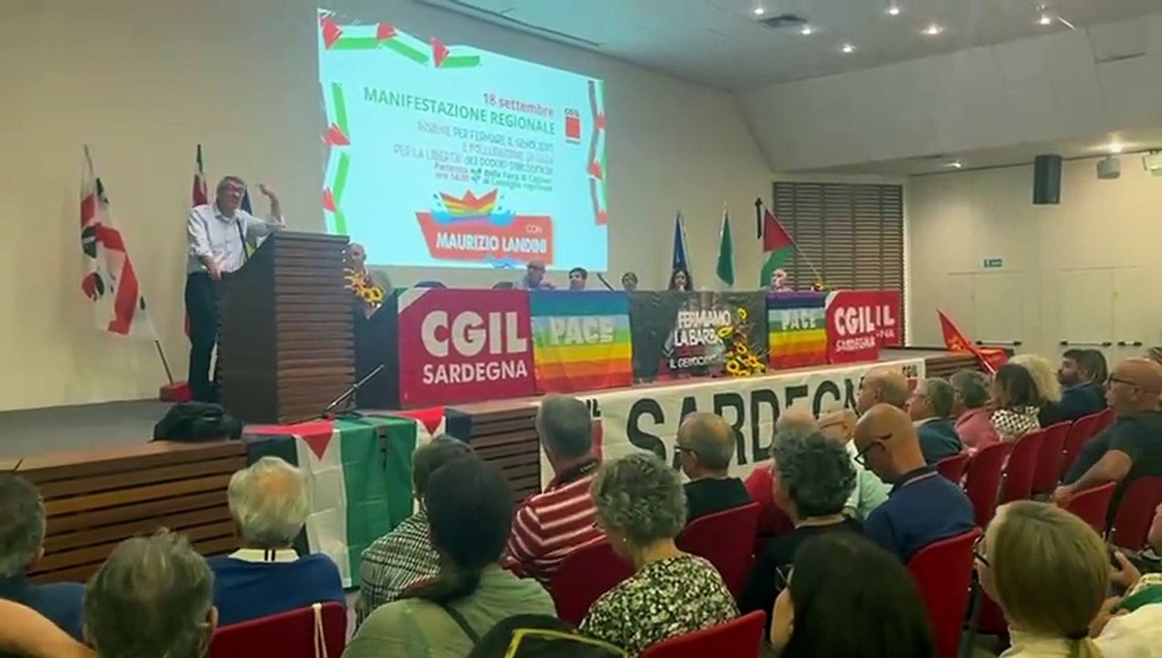 Il leader Cgil Maurizio Landini: "Oggi i dirigenti sindacali vanno al Governo"