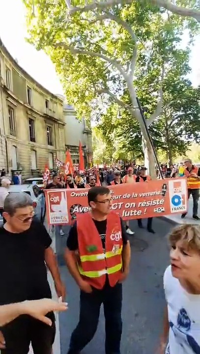 Grève du 18 septembre 2025 Nîmes (Gard)