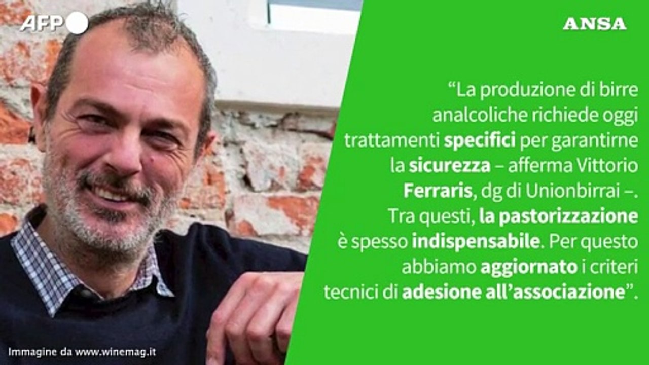 Ansa VERIFIED - E' vero che produrre la birra zero alcol comporta la perdita dello status di birrificio "artigianale"?