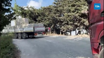 Samandağ Vakıflı köyü sakinleri: TOKİ inşaatına gelen ağır vasıtaların geçişi can ve mal güvenliğimizi tehdit ediyor!