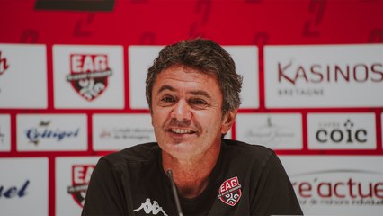 ESTAC - EAG : Le point presse de Sylvain Ripoll
