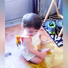 Funniest Babies To Playground First Time - Baby Outdoor Videos