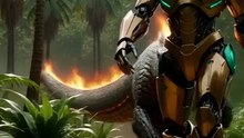 🤖🌍 AI Robot Kings with Animal Guardians 👑🐾 | Futuristic Power Clash