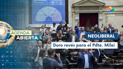 Parlamento rechazó dos vetos del Pdte. Milei