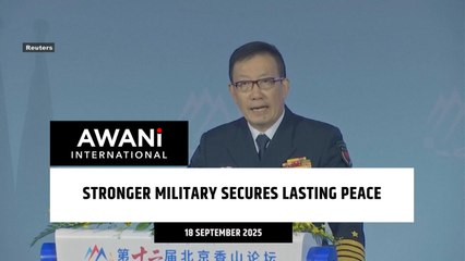 Stronger military secures lasting peace