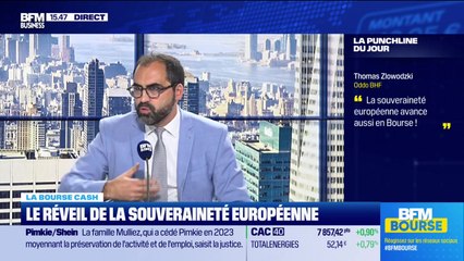 La bourse cash : "La souveraineté européenne avance aussi en Bourse" - 18/09