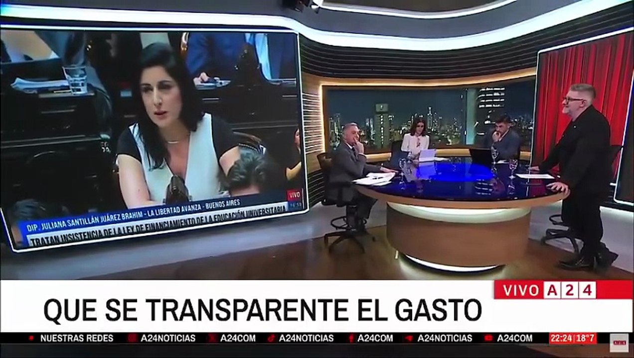 Una diputada libertaria dijo una burrada y Novaresio no pudo evitar reírse al aire