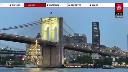 Buque escuela Cuauhtémoc inicia pruebas tras accidente para garantizar seguridad