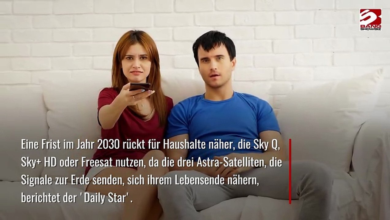 Briten könnten durch Satellitenproblem ohne Fernsehen dastehen