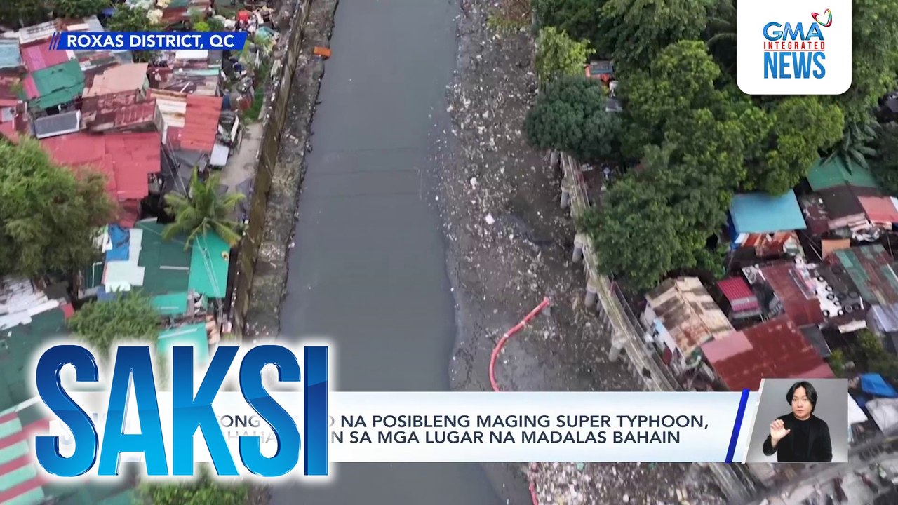 Bagyong Nando na posibleng maging super typhoon, pinaghahandaan sa mga lugar na madalas bahain | Saksi
