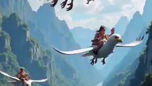 ✨_Children_Riding_Giant_Birds_in_a_Magical_Realistic_World_🌍🕊️(360p)