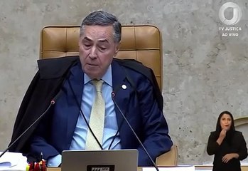 “Não existe caça às bruxas”, afirma Barroso em primeiro sessão plenária do STF após condenação de Bolsonaro