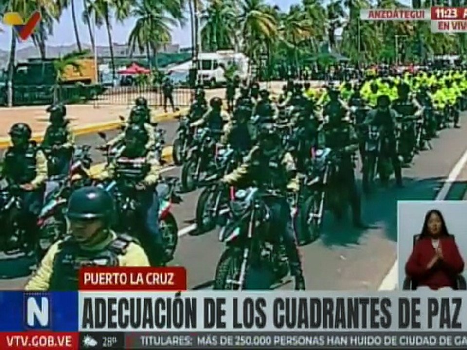 Gobernador Marcano: El estado Anzoátegui da un gran salto para consolidar la política de seguridad ciudadana