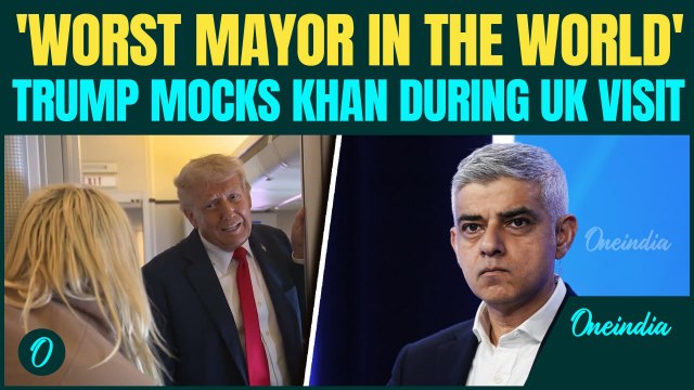 Trump vs Khan WAR Of Words: U.S. President HUMILIATES Sadiq Khan, Calls Him 'Worst Mayors In World'
