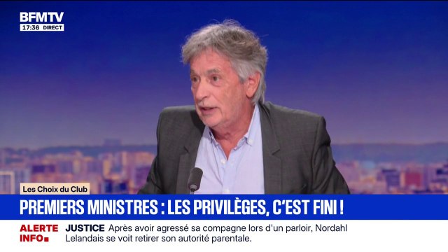LES CHOIX DU CLUB - Premiers ministres: les privilèges, c'est fini!
