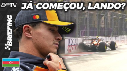 HAMILTON 1º, NORRIS BATE, BORTOLETO 15º: TREINOS da F1 no AZERBAIJÃO | BRIEFING [grande premio]