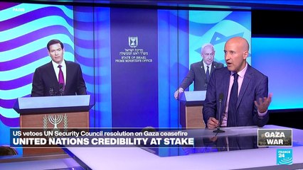 US vetoes UN Gaza ceasefire resolution