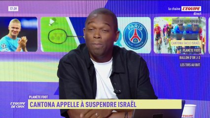 Éric Cantona appelle la FIFA et l'UEFA à suspendre Israël - Foot