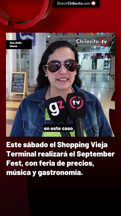 Este sábado el Shopping Vieja Terminal realizará el September Fest, con feria de precios, música y gastronomía.