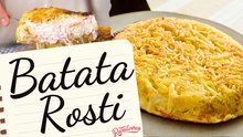 Batata Rosti Perfeita com Queijo: Receita Fácil e Crocante com 3 Ingredientes