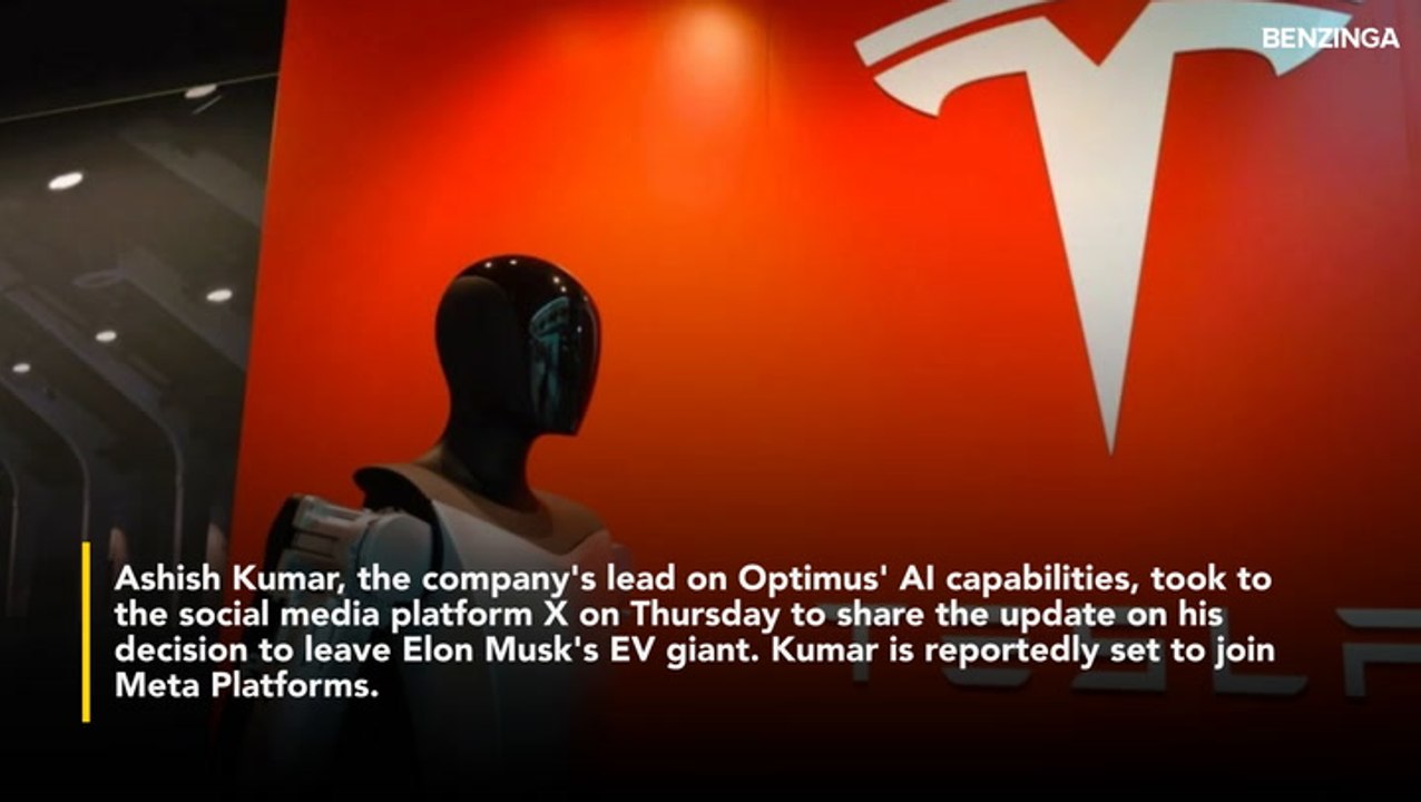 Tesla's Talent Exodus Continues As Optimus AI Team Lead Leaves For Mark Zuckerberg's Meta