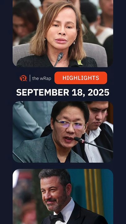 Today’s headlines: Public works budget, Curlee Discaya, Jimmy Kimmel | The wRap | September 18, 2025