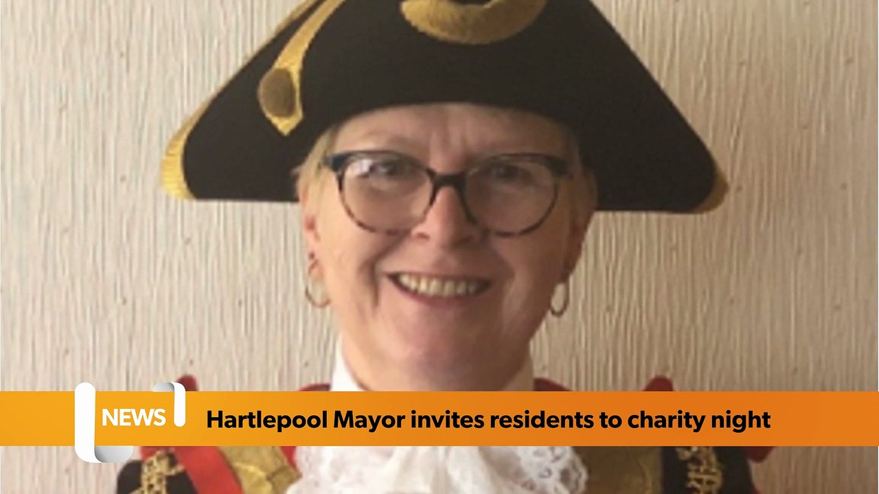 Come and join the Mayor at her fundraising charity night  – Hartlepool Borough Council