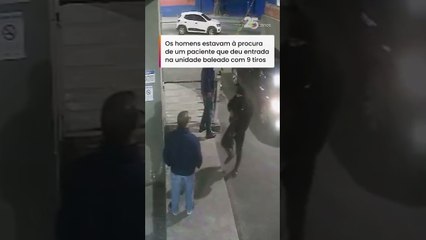 Homens armados invadem hospital em busca de paciente baleado no Rio de Janeiro #shorts