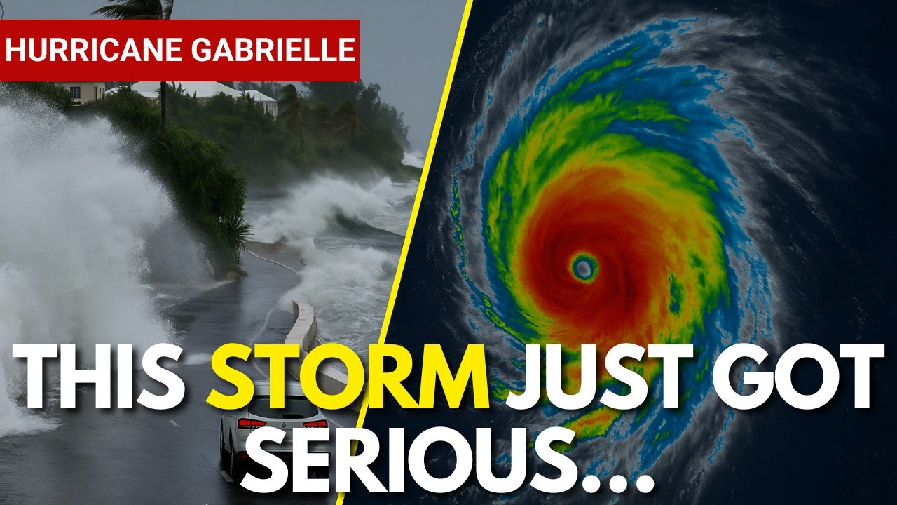 Gabrielle Forms in Atlantic! Bermuda & US East Coast on Alert