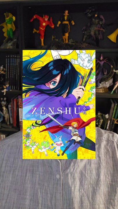 Personne ne parle de l'animé Zenshu, je vous do...