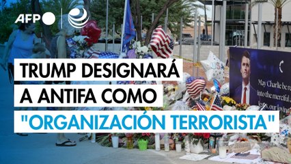 Trump anuncia que designará a movimiento Antifa como "organización terrorista"