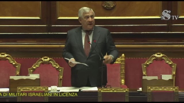 Tajani: Armi da Ravenna verso Israele? Non so, non erano italiane
