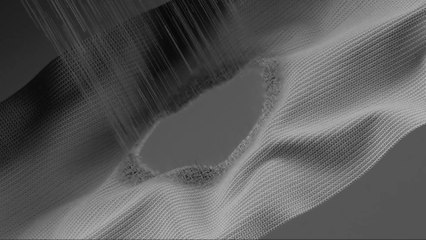cloth simulation/ cinema 4d