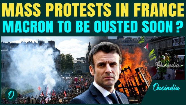 France BOILS in Anger against Macron | Nationwide Protests erupt against Austerity measures