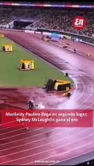 Marileidy Paulino llega en segundo lugar; Sydney McLaughlin gana el oro